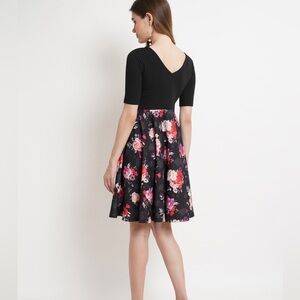 Ever New Floral Fit & Flare Dress